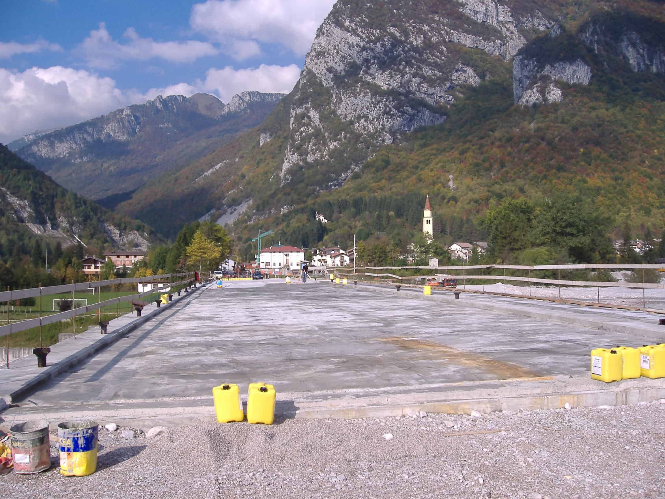 Ecobeton - Ponte Cimolais trattato con Vetrofluid